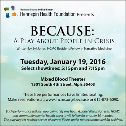 Because A Play about People in Crisis