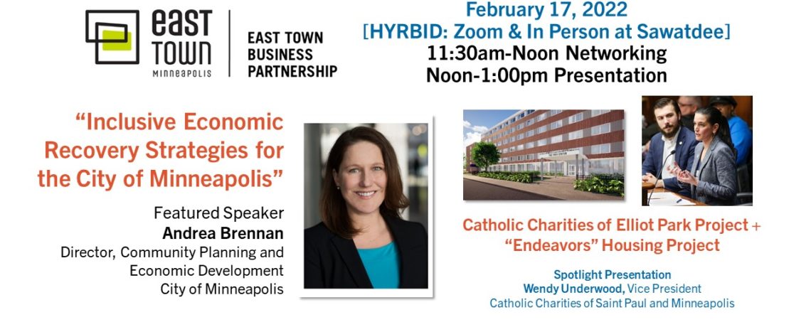 ETBP Hybrid Business Forum on February 17 (offered in-person and online via Zoom)
